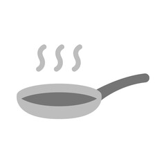 Frying Pan Vector Flat Icon Design Vector Flat Icon Design