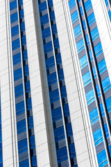 Exterior of a commercial building. Modern design details - 768483925