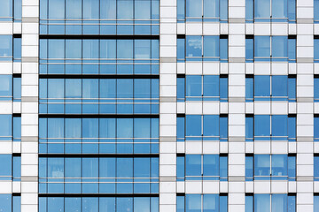 Abstract architecture background. Minimalist of urban building - 768484124