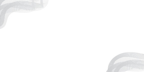 Abstract modern vector wave background. Curved gay or white and black vector illustration. Wavy lines