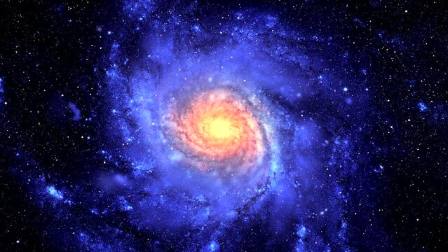 Spinning Spiral Galaxy Power