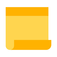 Sticky Note Vector Flat Icon Design Vector Flat Icon Design