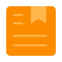 Fototapeta premium Delivery Box Vector Flat Icon Design Vector Flat Icon Design