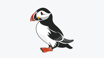 puffin icon or logo isolated sign symbol vector 