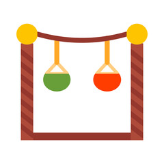 Trapeze Vector Flat Icon Design Vector Flat Icon Design