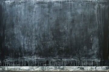 Old blackboard with icicles,  Abstract background and texture for design - obrazy, fototapety, plakaty