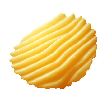 potato chips isolated on transparent background PNG Image