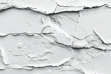 White cracked wall texture background,  Copy space for your text or image