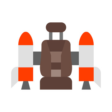Jetpack Vector Flat Icon