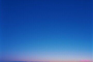 Blue sky background with tiny clouds,  Nature composition,  Vertical photo - obrazy, fototapety, plakaty
