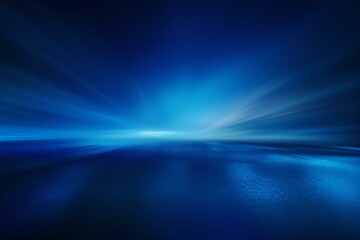 Abstract blue background with motion blur effect - obrazy, fototapety, plakaty
