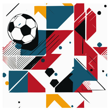 Soccer design, Abstract grunge background Pattern 01