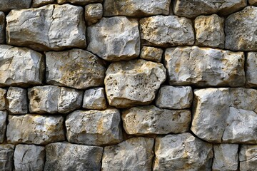 Background of stone wall texture,  Close-up of stone wall