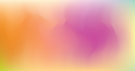 Obraz premium Holo Lights. Vector Hologram Dreamy Background. Rainbow Iridescent Gradient. Minimalist Holographic Fluid Wallpaper. Neon Opalescent Banner. Modern Tech Music Design.