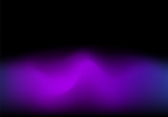 Holo Lights. Vector Hologram Dreamy Background. Rainbow Iridescent Gradient. Minimalist Holographic Fluid Wallpaper. Neon Opalescent Banner. Modern Tech Music Design.