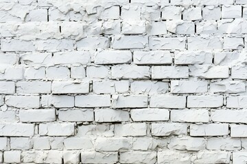 White brick wall texture,  Background and texture for graphic design or wallpaper