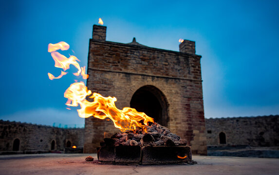 Ateshgah is a fire temple in Azerbaijan, on the Absheron Peninsula near the center of Baku.