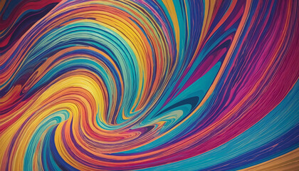 Fototapeta na wymiar Abstract Colorful Wavy Lines Background colorful background