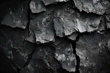 Black coal texture,  Abstract background and texture for design,  Toned