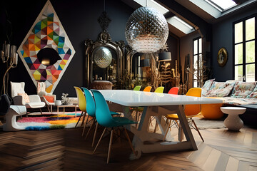 An Eclectic Fusion: Where Old Meets New In A Bold Interior Design Mix