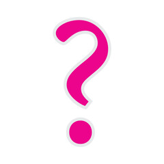 Question Mark Sticker