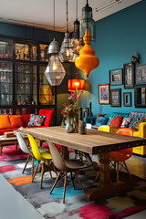 An Eclectic Fusion: Where Old Meets New In A Bold Interior Design Mix
