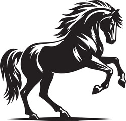 phylum horse - Friesian horse