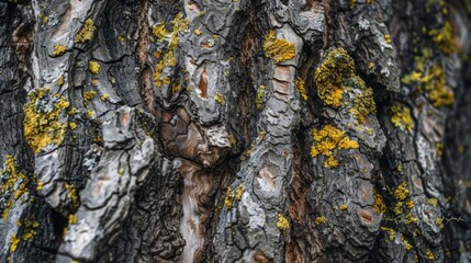 Close-Up of Tree Bark, outdoors