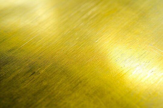 Gold metal background or texture and gradients shadow,  Abstract background