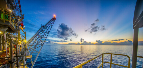 Producing oil and gas offshore in the Gulf of Mexico