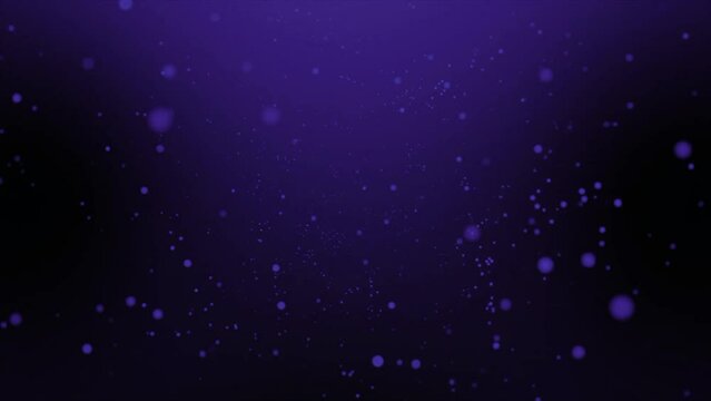 Purple bubbles circling Animation Background 