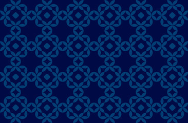 Modern Batik Kawung, Javanese Batik Seamless Pattern, Batik design, repetition modern pattern, background, decorative seamless.