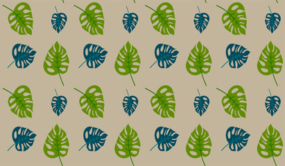 Fall vector seamless pattern for season fabric, decoration, wallpaper and wrapping paper