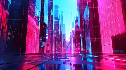 Fototapeta premium view of the city lights