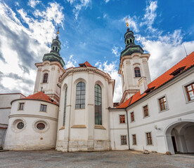 Strahov Monastery (Czech: Strahovsky klaster) is a Premonstratensian abbey founded in 1143, Central Bohemia, Czech Republic - 768534168