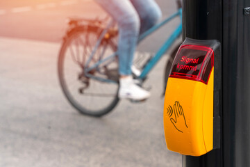 traffic signal for blind pedestrians in Germany