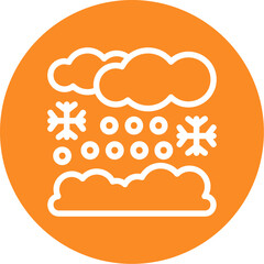 Snowy day Icon