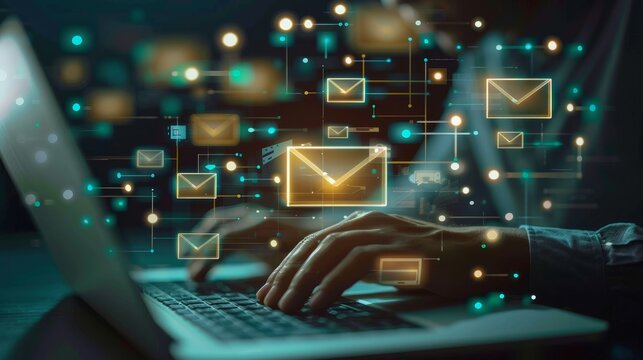 Email marketing campaign leverages curated content for lead nurturing