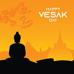 Happy Vesak Day Design. Vesak Festival. Sri Lanka Vesak Day. Vesak Poya Day