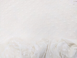 The background is white with a little texture and color mixing