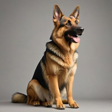 German Shepherd Dog - Side