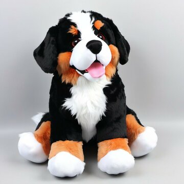 Berner Sennen Dog in Plush