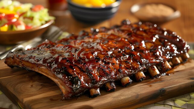Full Rack Of Pork Ribs