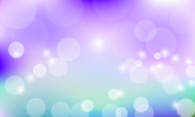 vector colored bokeh background with light