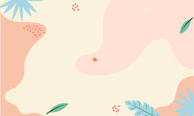vector hand drawn minimal background design