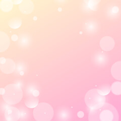 vector gradient background with bokeh effect