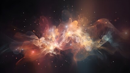 lights of space abstract background