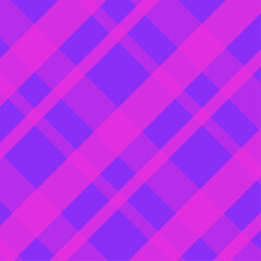 vector christmas themed background with a purple plaid pattern