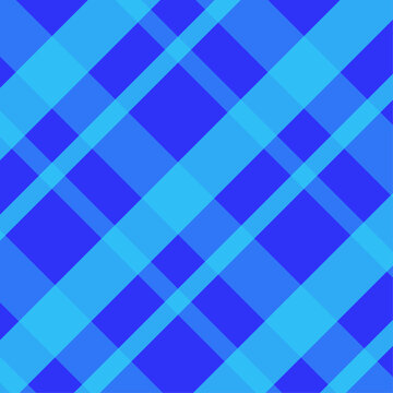 vector christmas themed background with a blue plaid pattern