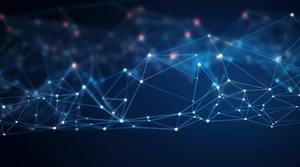 Obraz premium Dark blue abstract background